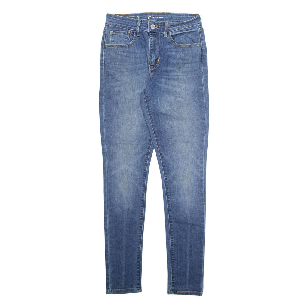 LEVI'S Womens Jeans Blue Regular Skinny Stone Wash W27 L30
