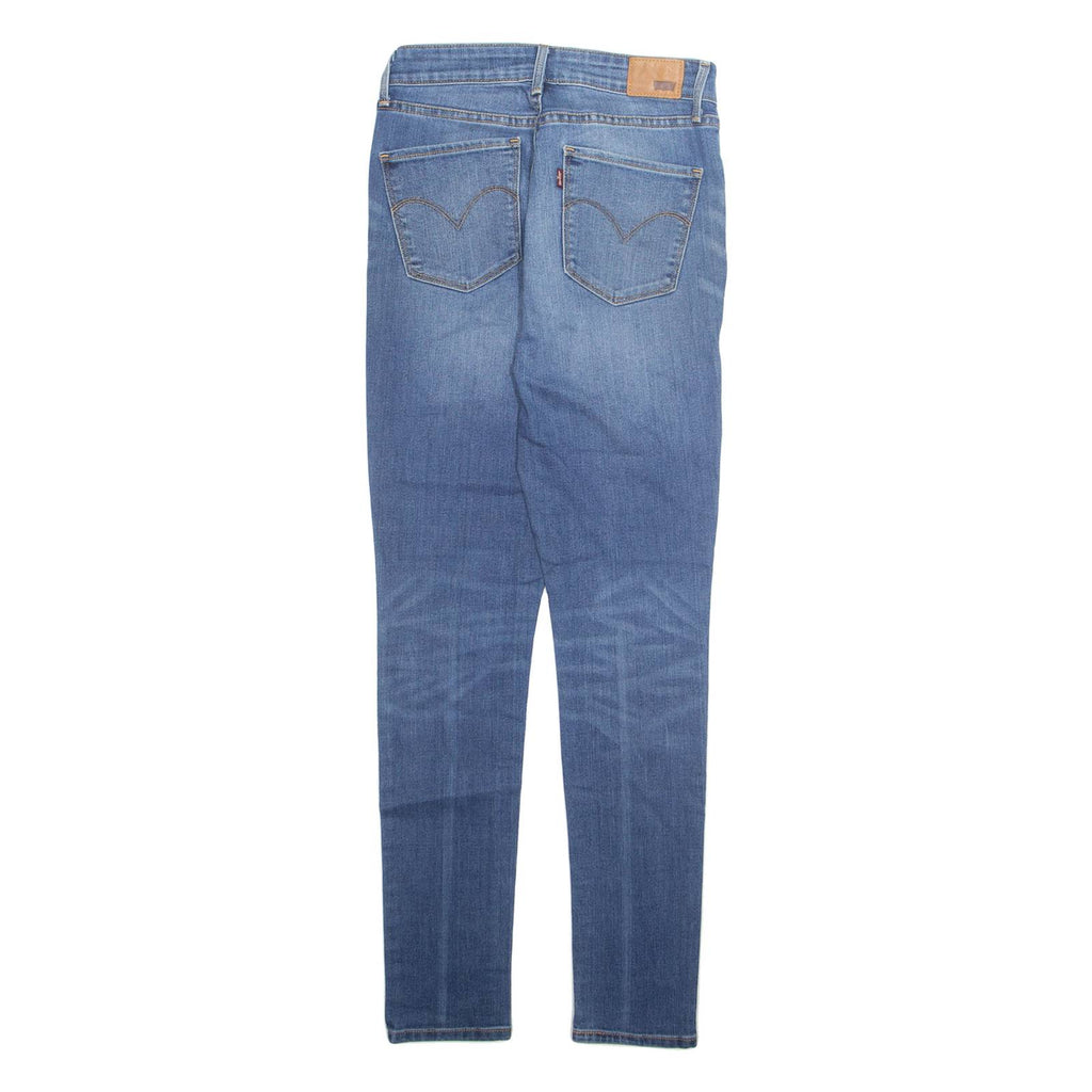 LEVI'S Womens Jeans Blue Regular Skinny Stone Wash W27 L30