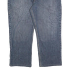 CARHARTT Mens Jeans Blue Relaxed Straight Denim Light W38 L26 Comfortable