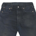 LEVI'S Mens Shorts Black Denim L W32 Classic Fit Casual Comfortable