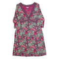 WHITE STUFF Womens A-Line Dress Pink Crazy Pattern Midi UK 14