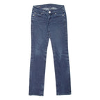 TRUE RELIGION Billie Womens Jeans Blue Regular Straight W26 L30