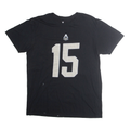 FANATIC Mens Black Graphic T-Shirt L Short Sleeve Crew Neck Sports Number 15