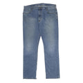 CARHARTT Mens Relaxed Fit Blue Denim Jeans W40 L34 Casual Cotton Blend Zip