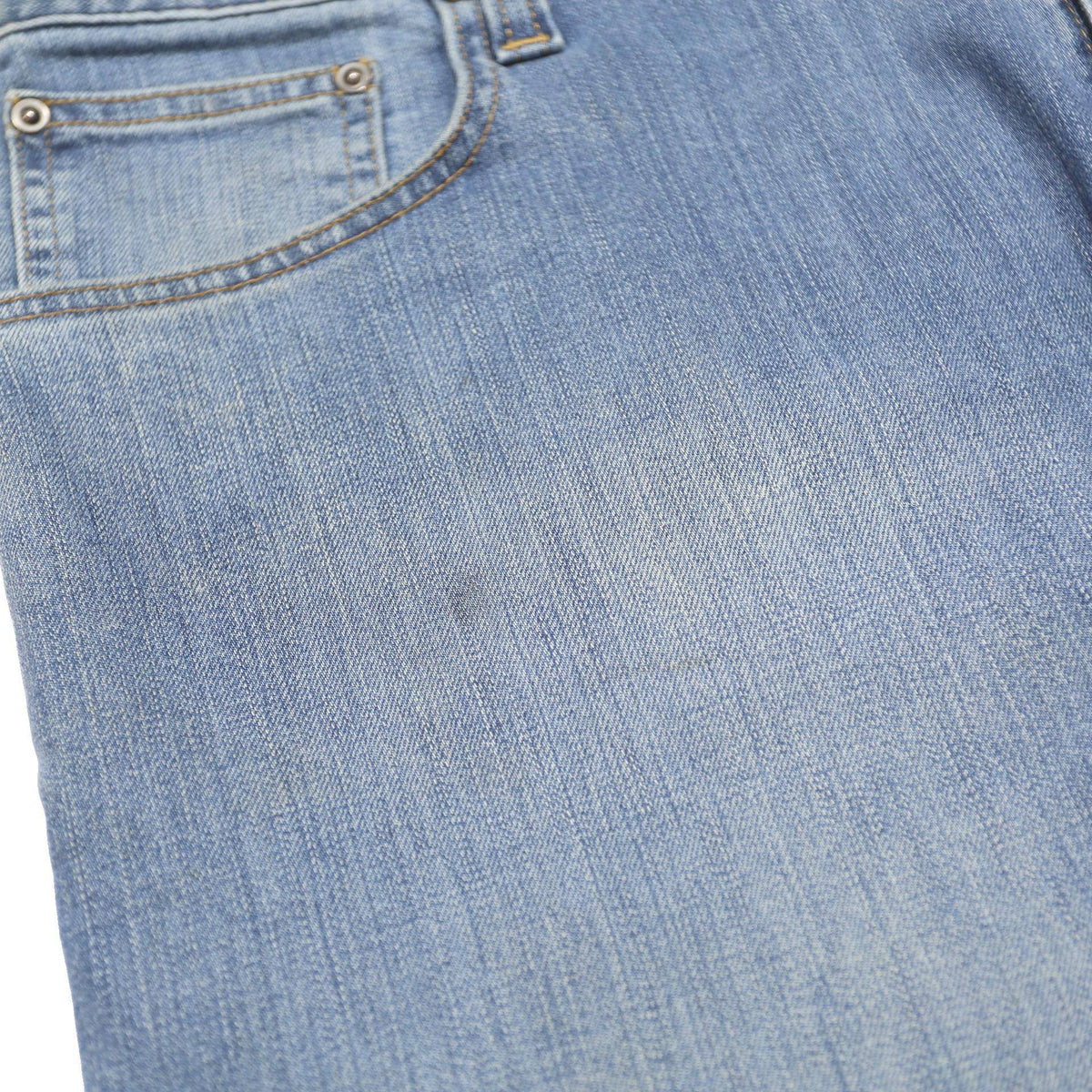 CARHARTT Mens Relaxed Fit Blue Denim Jeans W40 L34 Casual Cotton Blend Zip