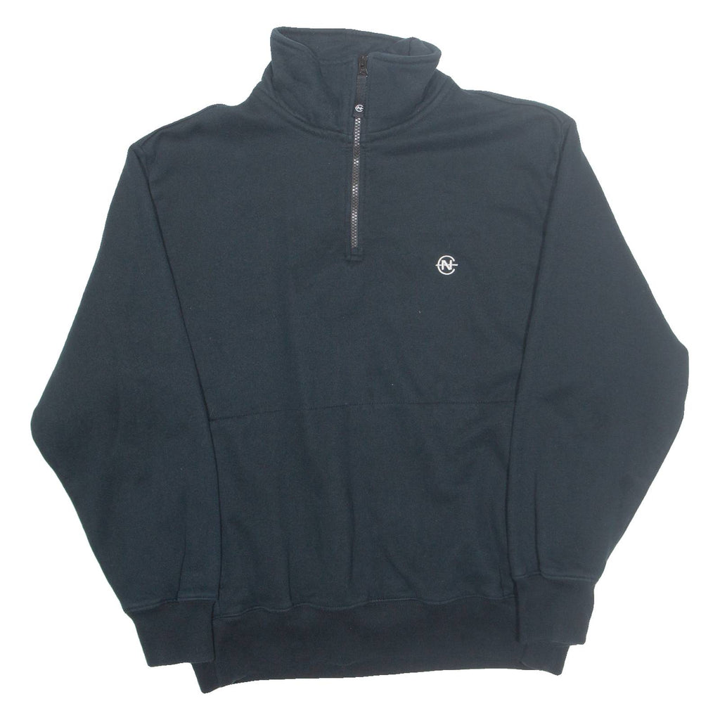 NAUTICA Mens Sweatshirt Blue 1/4 Zip M