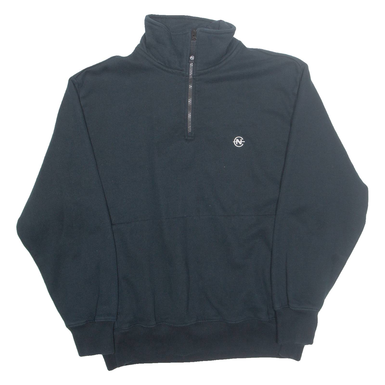 NAUTICA Mens Sweatshirt Blue 1/4 Zip M