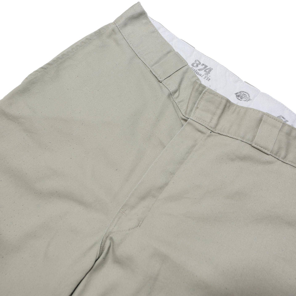 DICKIES Mens Regular Beige Workwear Zip Trousers W32 L31 Durable Classic Fit