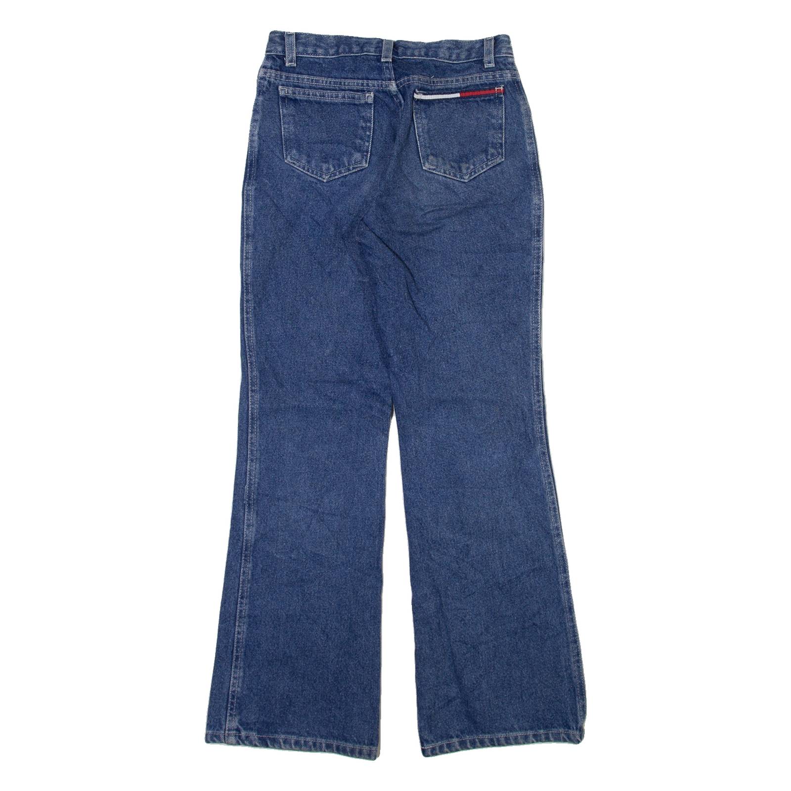 TOMMY HILFIGER Womens Jeans Blue Regular Bootcut W24 L27