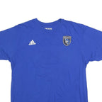 ADIDAS Mens Blue Wondolowski 8 Graphic T-Shirt XL Crew Neck Short Sleeve