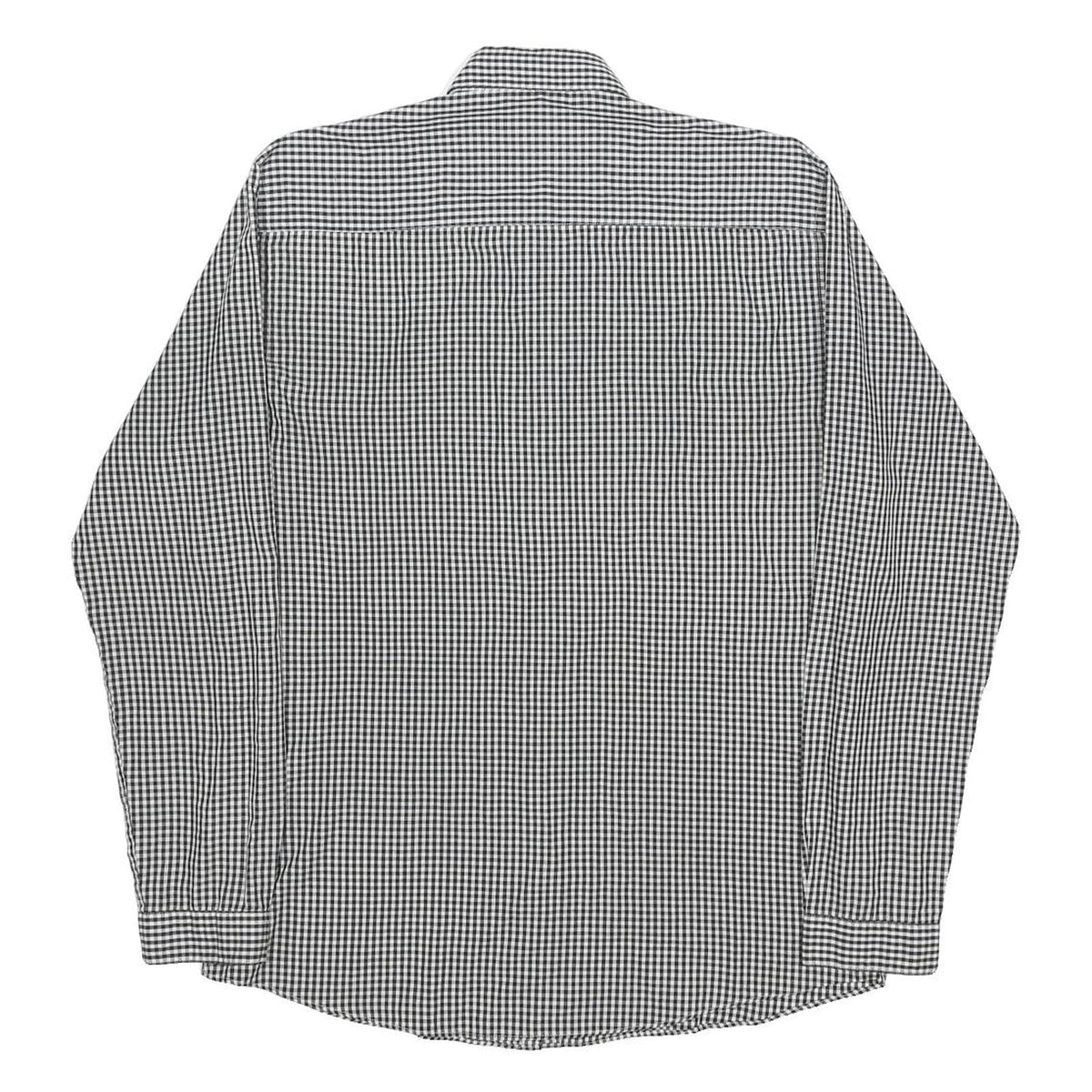 CEDARWOOD STATE Mens Black & White Checked Shirt M Long Sleeve Button Casual