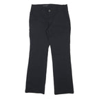 COLUMBIA Womens Nylon Black Regular Straight Trousers W30 L29 Outdoor Zip