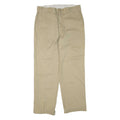 DICKIES Mens Trousers Beige Regular Straight W32 L30