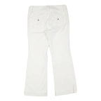 CABI JEANS Womens White Regular Fit Straight Denim Jeans Cotton Blend W32 L30