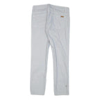 CARHARTT Womens Cotton Blend Blue Slim Straight Trousers W29 L27 Casual Denim