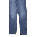 LEVI'S 501 Womens Regular Fit Straight Denim Blue Cotton Blend Button W25 L30