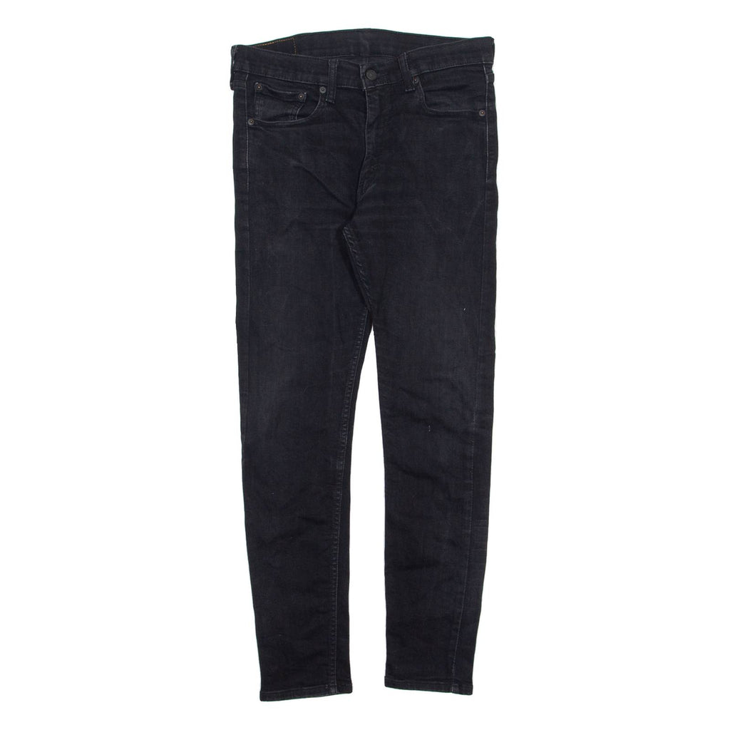 LEVI'S 519 Hi-Ball Mens Jeans Black Slim Skinny W33 L28