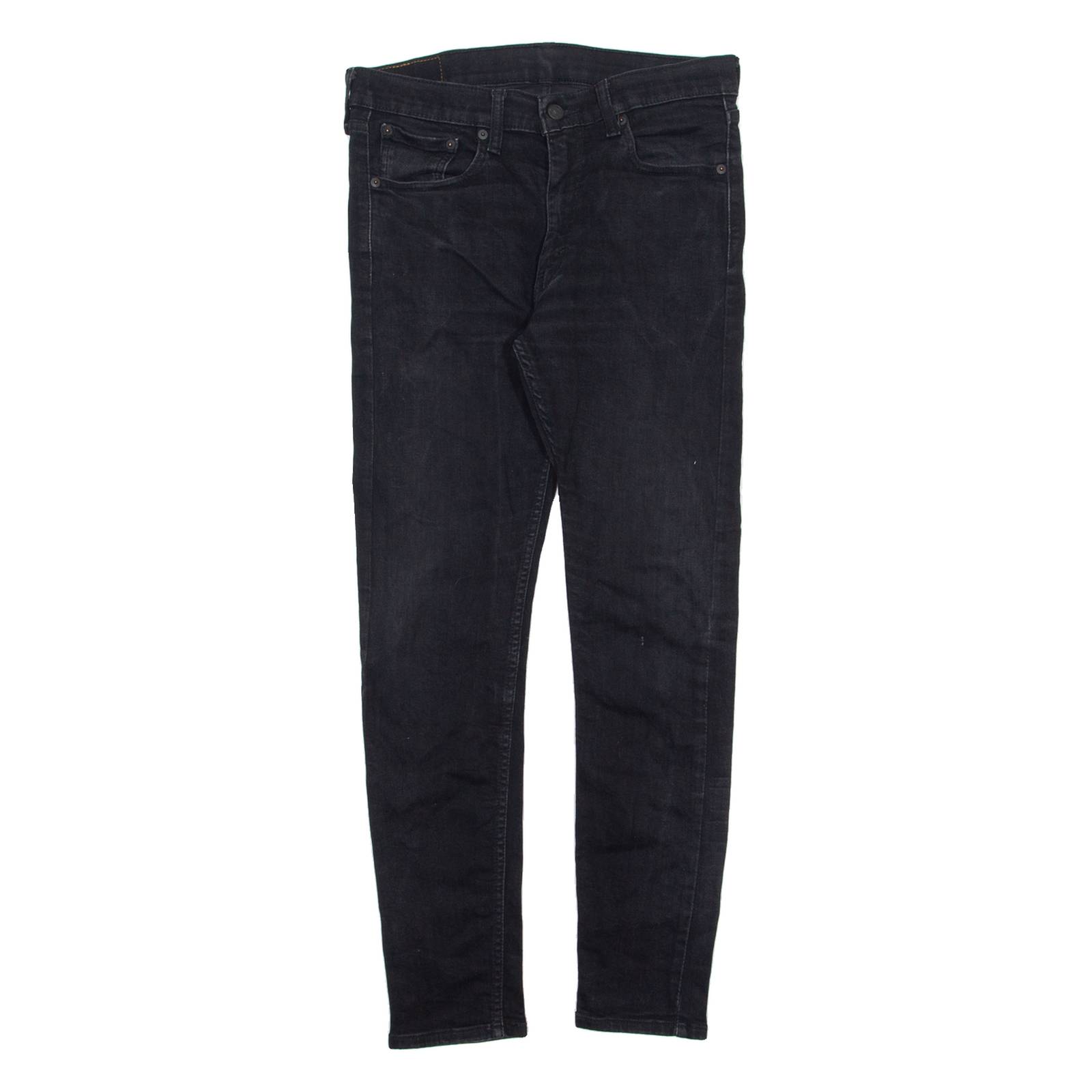LEVI'S 519 Hi-Ball Mens Jeans Black Slim Skinny W33 L28