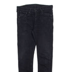 LEVI'S 519 Hi-Ball Mens Jeans Black Slim Skinny W33 L28