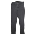 LEVI'S 721 High Rise Skinny Womens Jeans Black Slim Denim W30 L30 Classic Fit