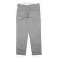 CARHARTT Mens Polyester Blend Grey Regular Straight Trousers W34 L30 Workwear