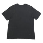 NIKE Mens Black Graphic T-Shirt XL Short Sleeve Crew Neck Casual Wear