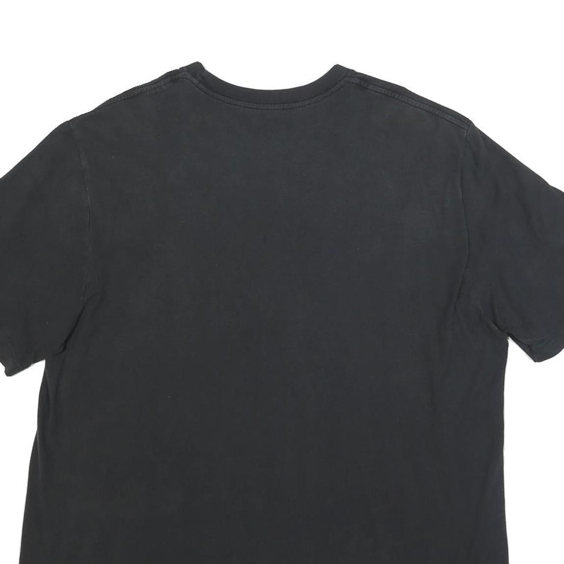 NIKE Mens Black Graphic T-Shirt XL Short Sleeve Crew Neck Casual Wear