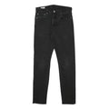 LEVI'S 512 BIG E Mens Jeans Black Slim Skinny Denim W30 L31 Zip Cotton Blend