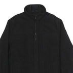 CALVIN KLEIN Mens Black Wool Blend Jacket M Wool Blend Zip Plain Stylish