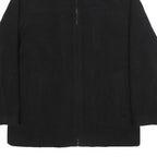 CALVIN KLEIN Mens Black Wool Blend Jacket M Wool Blend Zip Plain Stylish