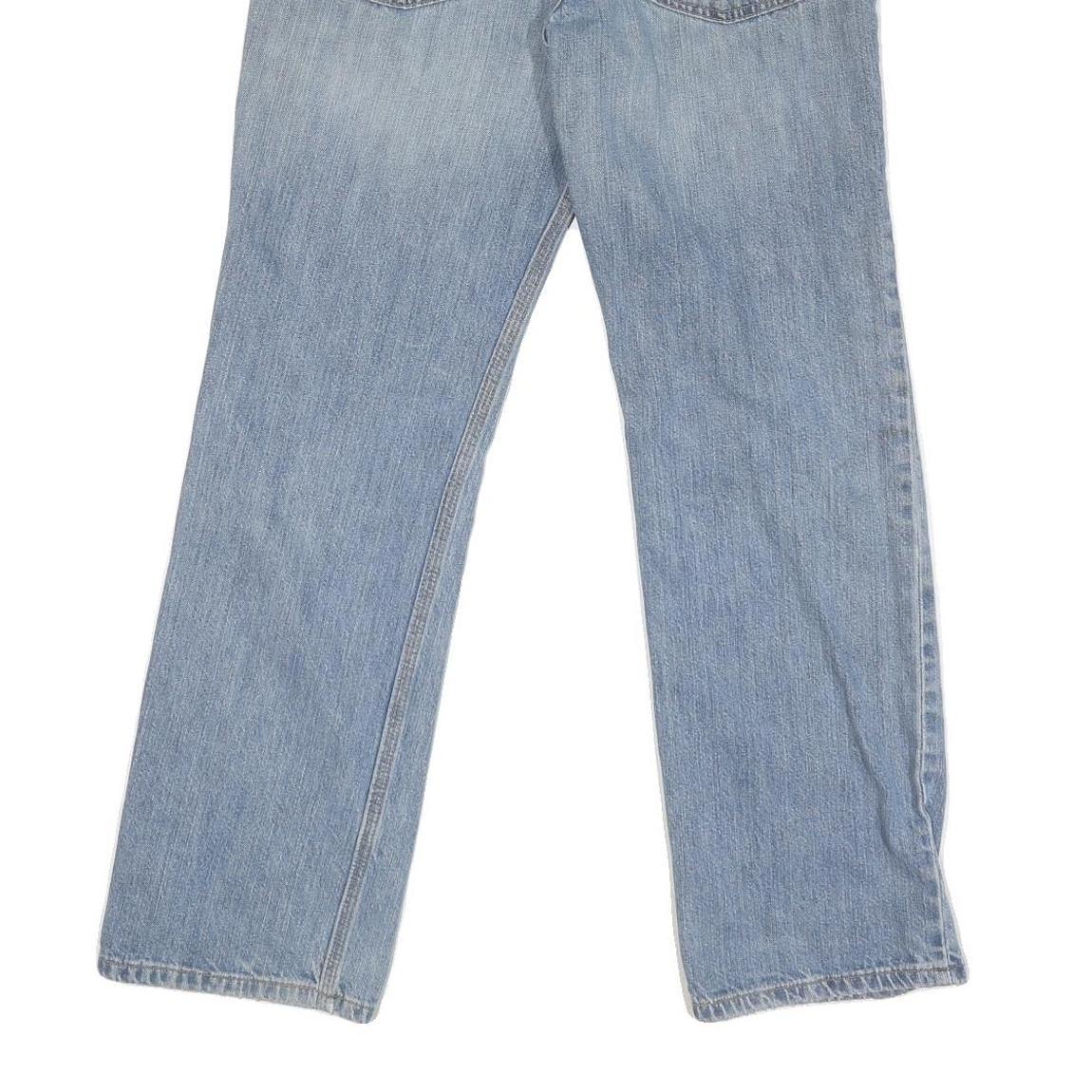 CARHARTT Mens Jeans Blue Relaxed Straight Denim Light W32 L32 Workwear Casual