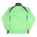 CATS Mens Green & Grey Lightweight Sport Jacket L Polyester Blend Zip Plain