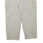 CARHARTT Mens Cotton Blend Beige Regular Fit Straight Leg Trousers W44 L27