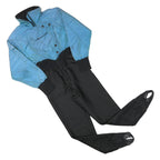 NILS Womens Blue & Black Dungarees Slim Polyester Blend XS W24 L32 Functional