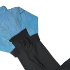 NILS Womens Blue & Black Dungarees Slim Polyester Blend XS W24 L32 Functional