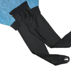 NILS Womens Blue & Black Dungarees Slim Polyester Blend XS W24 L32 Functional