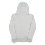 ADIDAS Womens Grey Hoodie Full Zip UK 8