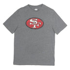 NFL Mens Grey San Francisco Football T-Shirt M Short Sleeve Crew Neck