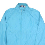 WOOLRICH Womens Blue Lightweight Jacket S Polyester Plain Zip Casual Lightweight