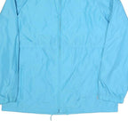 WOOLRICH Womens Blue Lightweight Jacket S Polyester Plain Zip Casual Lightweight