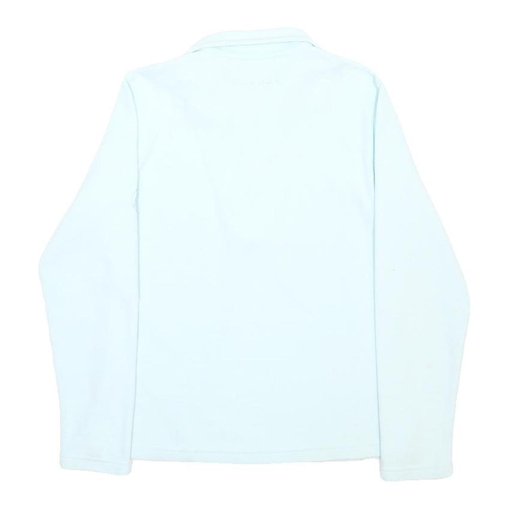 MAMMUT Womens White Plain Polyester Pullover Jumper S Outdoor Activewear