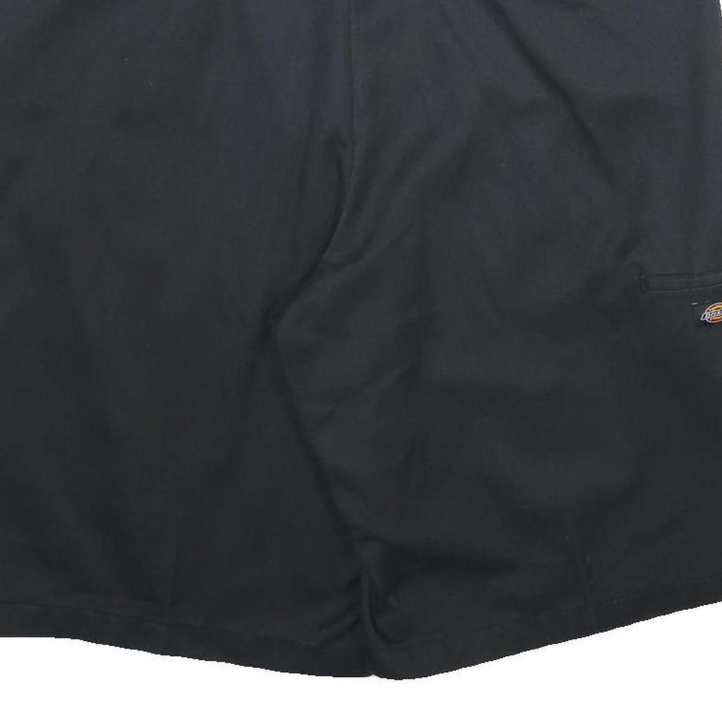 DICKIES Mens Black Casual Shorts XL W40 Polyester Blend Workwear Logo