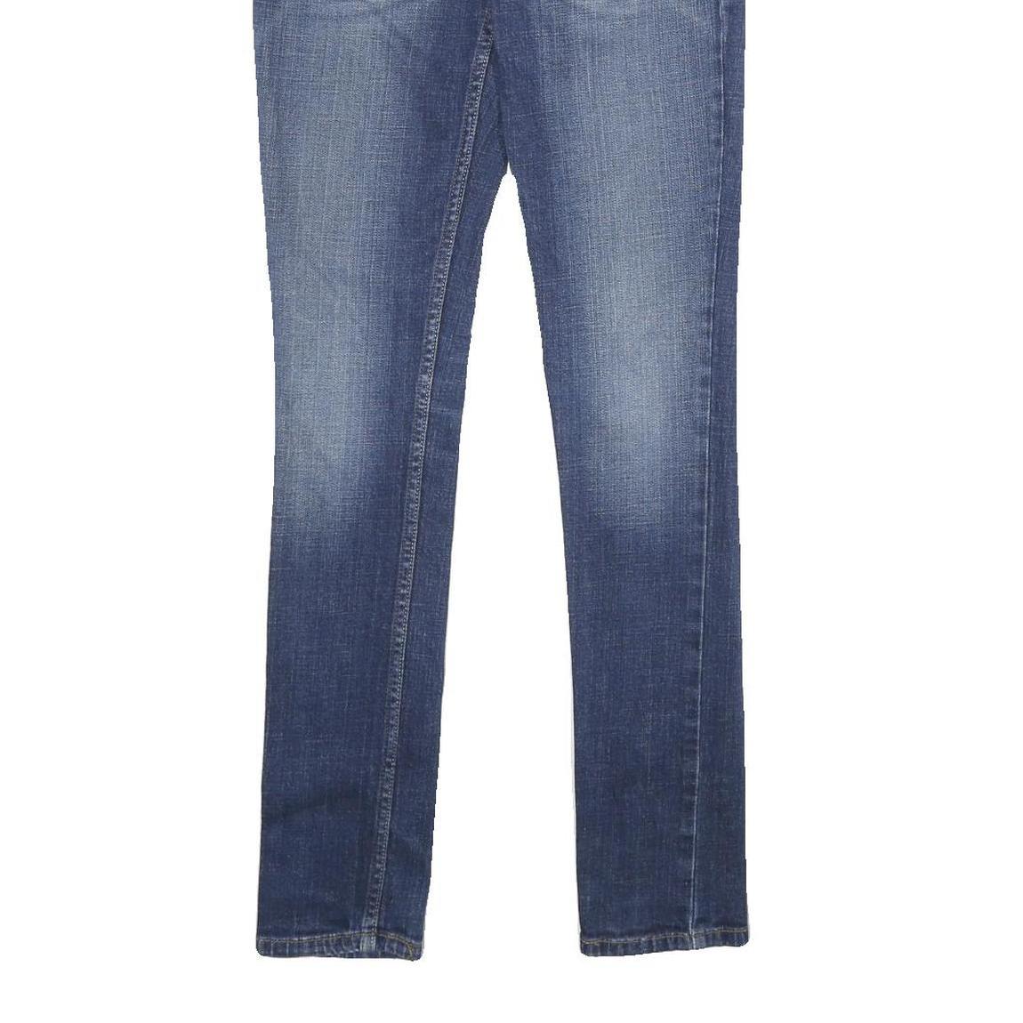 LEVI'S 524 Too Superlow Womens Jeans Blue Regular Skinny Denim Medium W24 L32