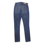 LEVI'S 524 Too Superlow Womens Jeans Blue Regular Skinny Denim Medium W24 L32
