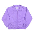 WESTBOUND Womens Purple Nylon Jacket L Lightweight Zip Fastening Relaxed Fit