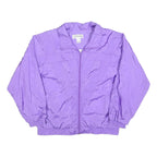 WESTBOUND Womens Purple Nylon Jacket L Lightweight Zip Fastening Relaxed Fit
