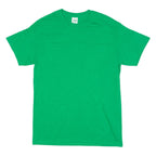 GILDAN Mens T-Shirt Green Crew Neck M