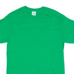 GILDAN Mens T-Shirt Green Crew Neck M