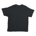 PORT & COMPANY Mens Black Blue Devil Football Graphic T-Shirt XL Crew Neck Short