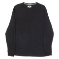 TOMMY HILFIGER Mens T-Shirt Black Long Sleeve Crew Neck M